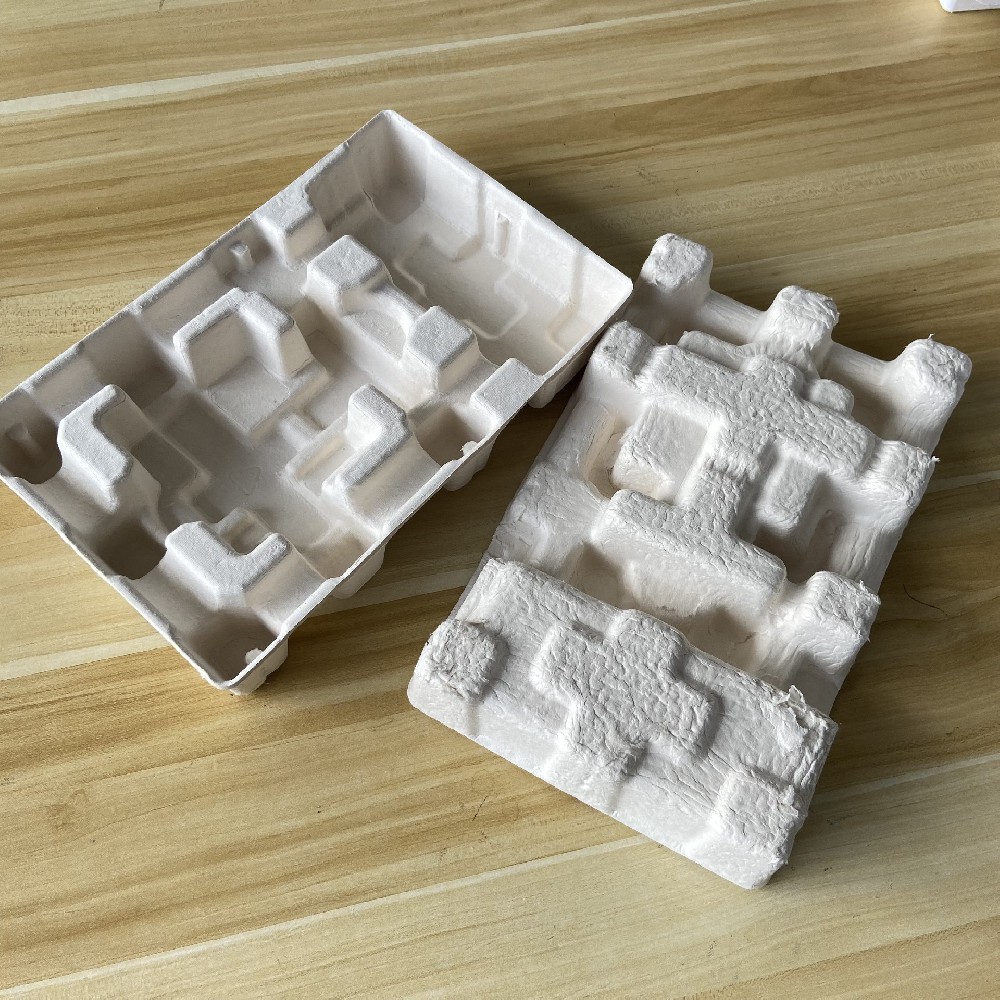 本色干壓紙托